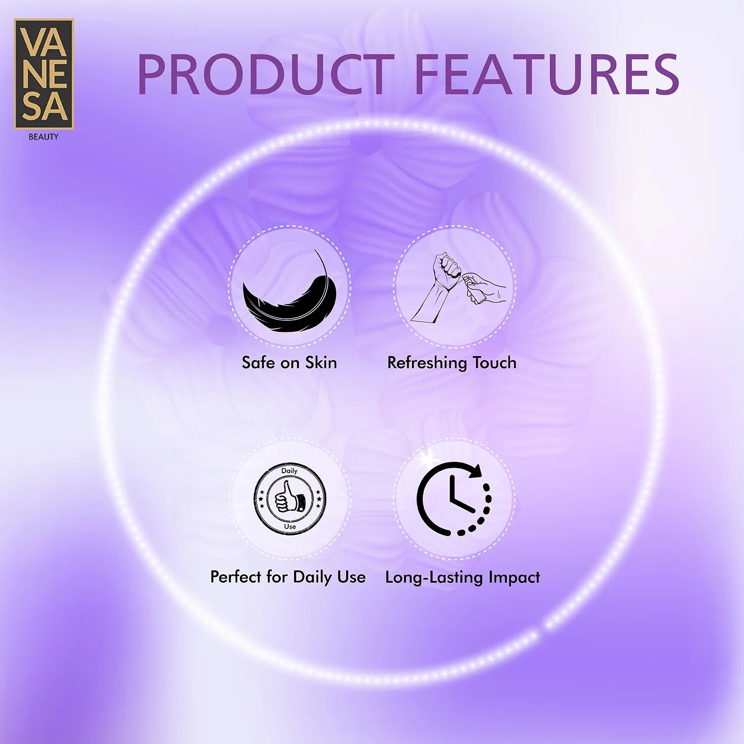 Vanesa Mystique Eau De Parfum | Long Lasting Fragrance Perfume | Skin Friendly | For Women | 50 ml