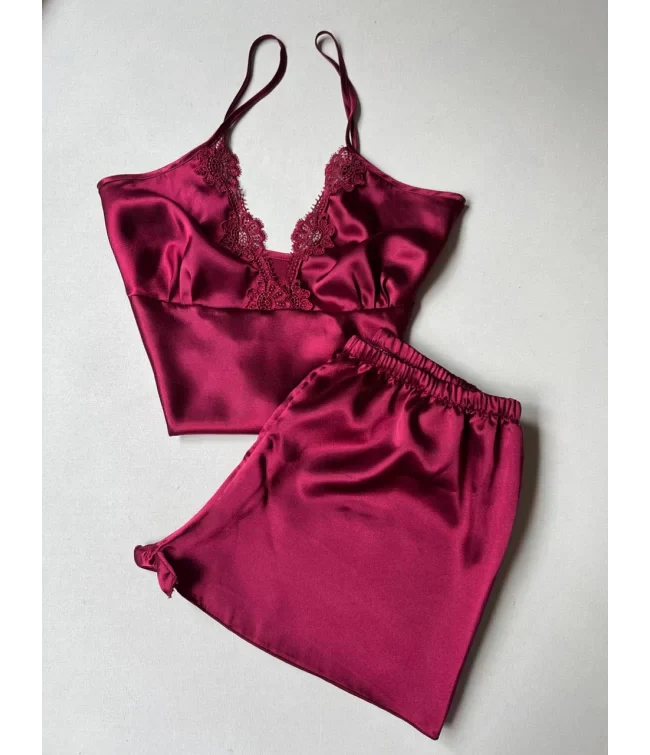6 Pcs Silk Turkish Nighty Set