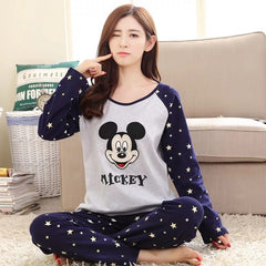 Blue Star mickey night suit for Ladies & Girls